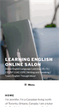 Mobile Screenshot of learningenglishonlinesalon.com